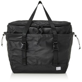 Ace 37321 Eco Bag, Perfect for Shopping on Bicycles, Large Capacity, with Belt to Secure to the Cage, Bike Bag, Black, Black