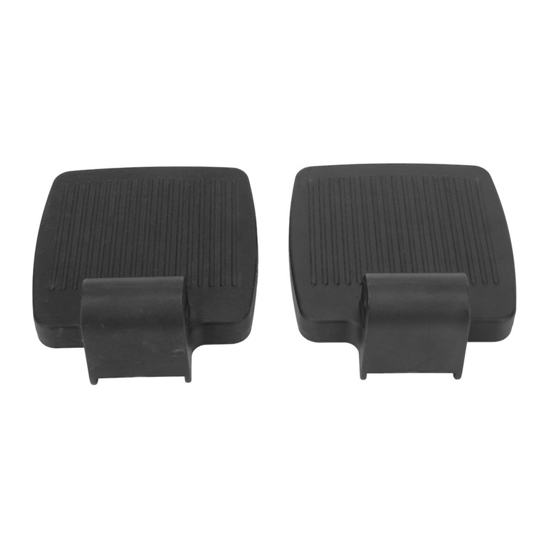2pcs Wheelchair Footrests Professional Plastic Replacement Wheelchair Footplate Pedal Accessory