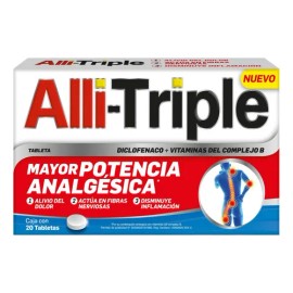 Alli-triple Tableta 50 Mg/0,25 Mg/50 Mg/50 Mg, 20 Tabletas