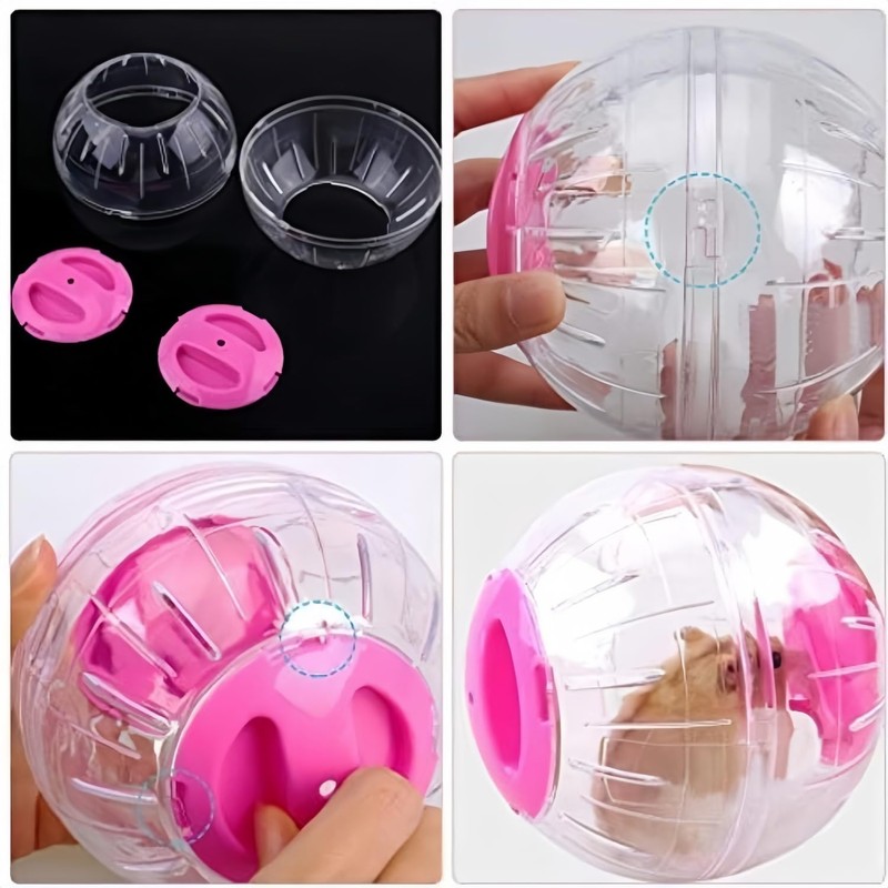 THJOPOKEEL Bola de Ejercicios para hámster, 15 cm / 5.9