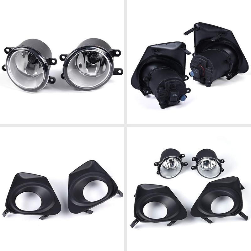 PIT66 Front Bumper Fog Lights, Compatible with 2011-2013 Toyota Corolla