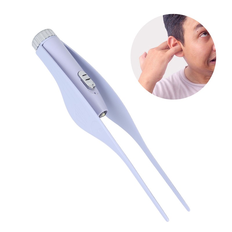 Ear Pick Tweezers USB Rechargeable Ear Wax Cleaner Removal Tool
