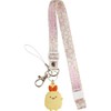 San-X AB31605 Sumikko Gurashi Neck Strap, Shrimp Furano Tail, Strap
