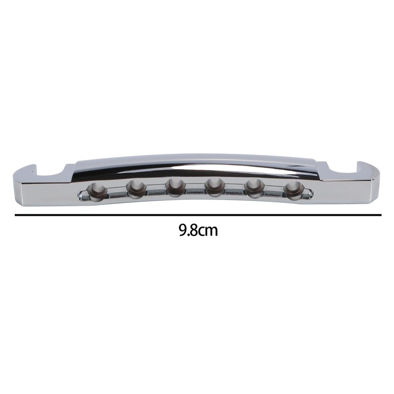 Gorise Bridge Tailpiece Saddle Electric Guitar Bridge for LP SG