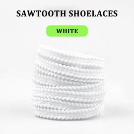 UamGlsob Running Shoe Laces for AlphaFly 3 Sneakers, Athletic Shoelaces Replacement Shoe Strings for Vaporfly 3 Trainers Men Women (White, 47"/120cm)