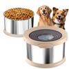 UPSKY 8L No Spill Dog Water Bowls & 3.5L Food