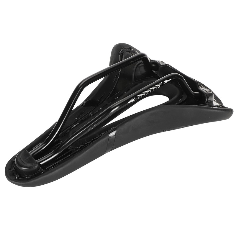 Bicycle Saddle Hollow Breathable Shock Absorbing Height Adjustable Prevent Slip