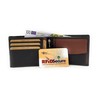 McLean Genuine Leather Wallet with RFID NFC Protection Cowhide Black