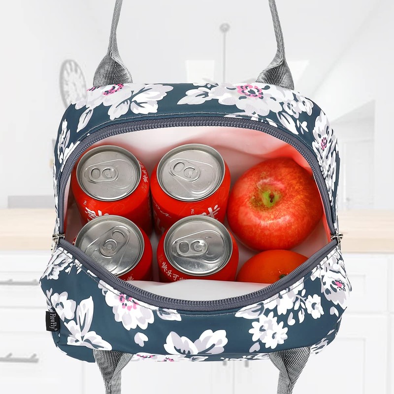 FlowFly Insulated Lunch Cooler Bag - Tote Bag Organizer for