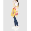 Marushin 1025009700 Studio Ghibli Spirited Away Orchid-type Apron, From Above