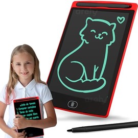 Archy Pizarron Magico Infantil Borrable LCD Tablet para Niños Juguetes para niñas Juguete para Dibujo Notas Escritura Niño Niña Creatividad Colorido B