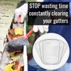 Gutter Guard (6 Pack) Leaf Filter Gutter Strainer & Downspout