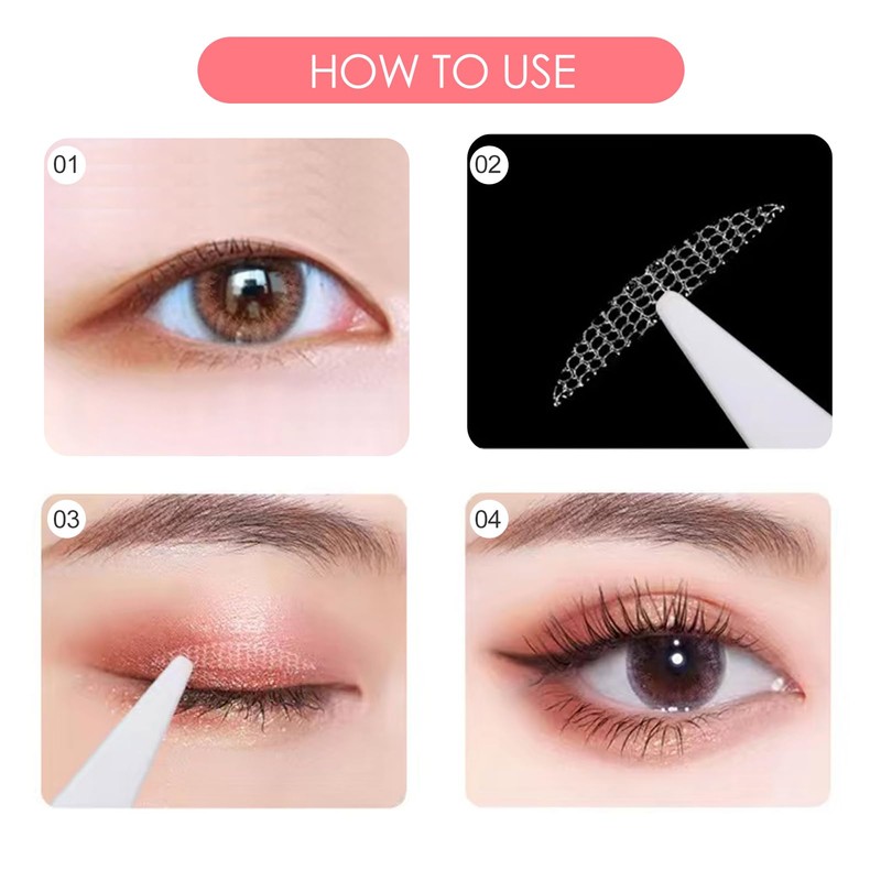 Pack of 1200 Invisible Eyelid Stripes, Eyelid Stripes, Eyelid Tape,