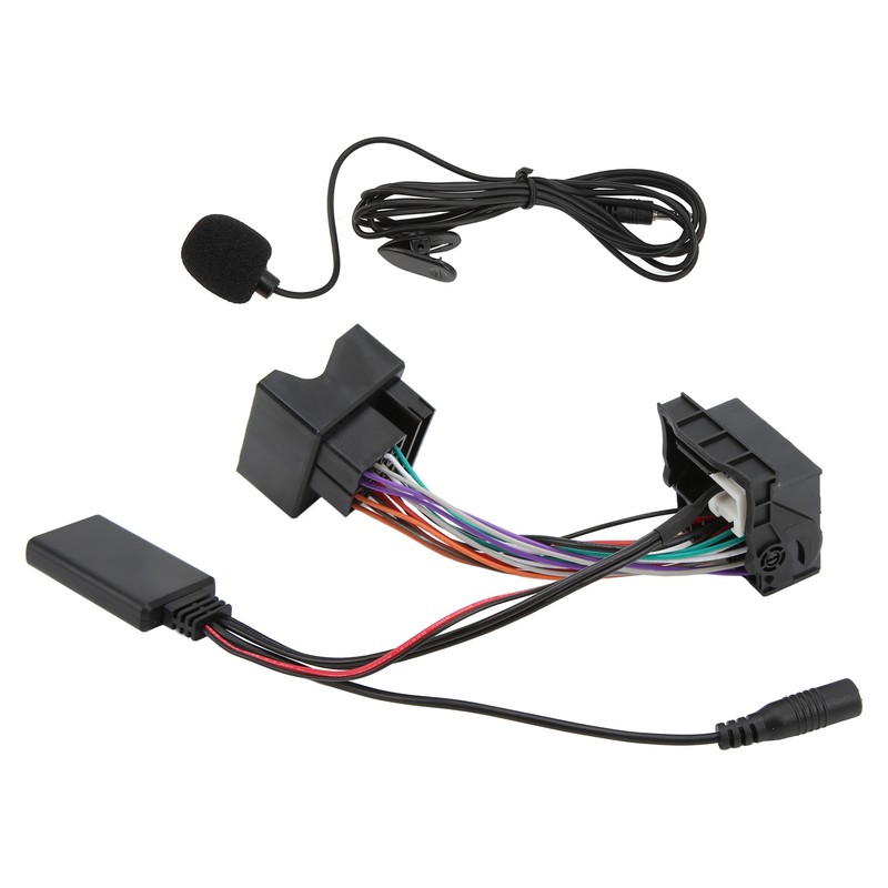 12Pin Bluetooth 5.0 Aux Audio Cable Adapter Microphone Hands Free