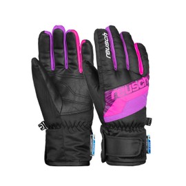 Reusch Unisex Children's Dario R-tex Xt Gloves, Black/Pink Glo, 5.5 EU