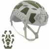 Qavctw 11pcs Tactical Helmet Velcro Set Helmets Magic Sticker DIY