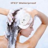 mxm2mxm Electric Head Massager Waterproof,with 4 Detachable Massage Heads,Wireless Portable