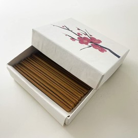Kosaido HANGA Incense, 10 Types, Incense, Kyoto Stick Type, Made in Japan, Aroma (Plum)