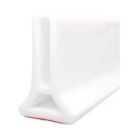 118Inch Collapsible Shower Threshold Water Dam 2" High Shower Barrier Water Stopper 2" Tall Shower Water Guard To Keep Water In Shower Dry And Wet Separation Bathroom Wheelchair Accessible