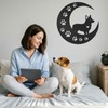 Caiibaoob Corgi Metal Wall Art for Dog Lover- Wall Sculpture