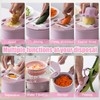 Vegetable Cutter with Container, 12 in 1 Multifunctional Vegetable Slicer,