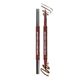 Double Ended Gel & Liquid Liner (002, Brown)