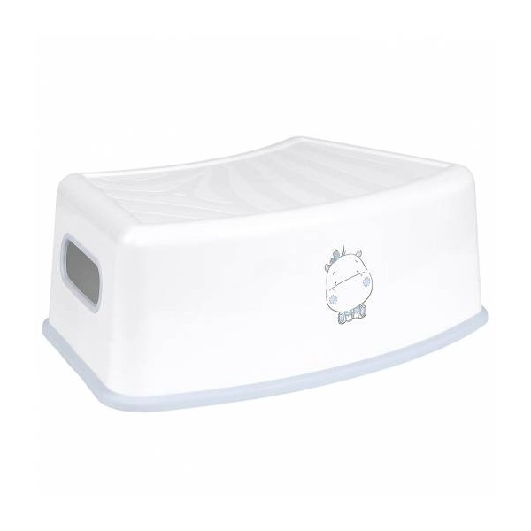 KIKKA BOO STEP STOOL HIPPO BLUE