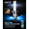 BEAMTECH H7 Light Bulbs, G-XPower Chips Fog Light Bulb 500%