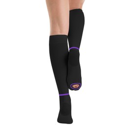 T.E.D. Anti Embolism Stockings Thigh High Knee High for Women Men, 15-20 mmHg Compression TED Hose with Inspect Toe Hole