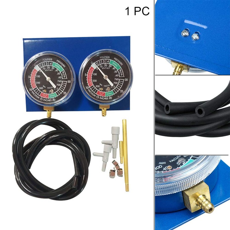 Durable Carb Synchronizer - 2 Cylinder Motorcycle Carb Carburetor Vacuum