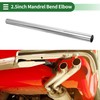 Motoforti 64mm / 2.5 Inch OD Straight Exhaust Tube Tubing