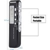 SQUADO - Audio Voice Recorder with LCD Display, Compact and