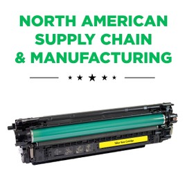 Clover Remanufactured High Yield Toner Cartridge (Reused OEM Chip) Replacement for HP W2122X (HP 212X) | Yellow