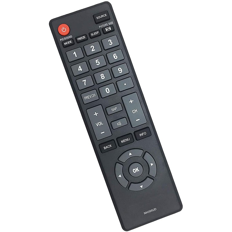 NH305UD Remote Control Compatible with Emerson LCD LED HD TVs