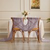 Mauve Purple Cheesecloth Table Runner-13.3Ft Boho Gauze Cheese Cloth Table