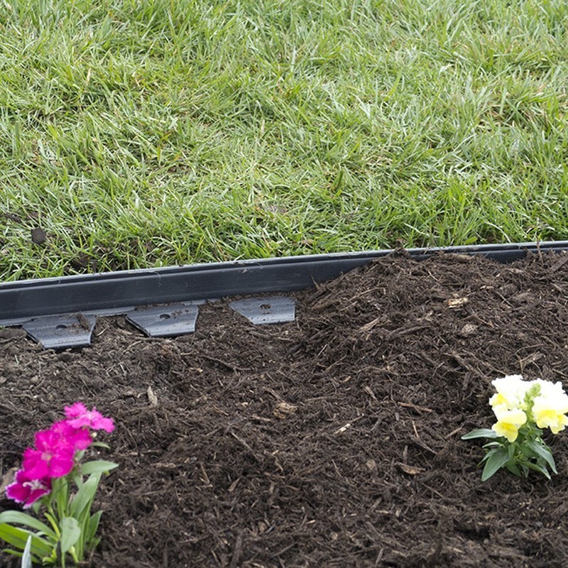 EASYFLEX Dimex No-dig 20' Edging with 6 Spikes