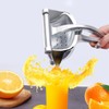 AIMALL Stainless Steel Manual Juicer, Multi-Function Fruit and Nut Squeezer,