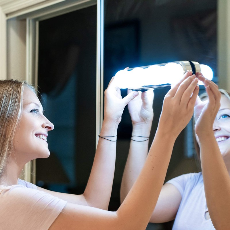 Professional Hollywood Makeup Lighting (1 Set) | Cordless LED Vanity