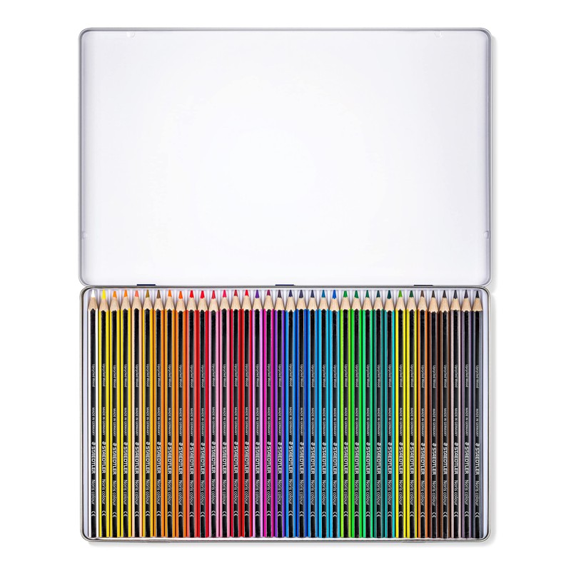 STAEDTLER 185 M36 Noris Colour Colouring Pencils - 36 Assorted