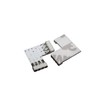 4-Pin Corner Connector | L-Connector | 90° Angle (White) for