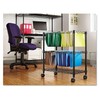 Alera Two-Tier File Cart for Front-to-Back + Side-to-Side Filing, Metal,