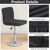 AOSCTELF 2 Pack Bar Stool Covers with Backs, Stretch Washable