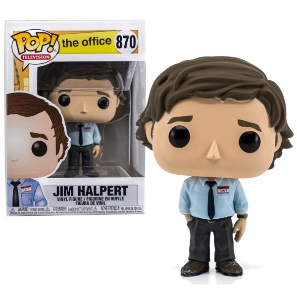 Funko The Office Jim Halpert Funko Pop #870 Television Vinyl