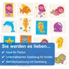 Baker Ross FX794 Mermaid Tattoos - Pack of 80 Kids
