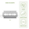 Bambaw Manual Shaving Set Includes 1 Bamboo Safety Razor, 15