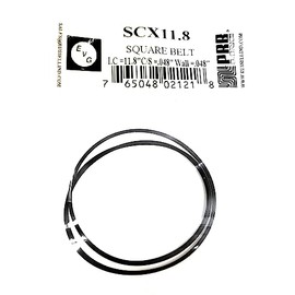 Tape Player Drive Belt, ETC. SCX11.8 Size 11.8" I.C. X .048 X.048 Square Cut Type Belt (1PC)