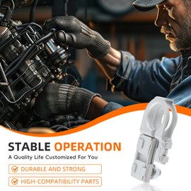 GoaMotors 919803X010 Positive Battery Terminals with 2Pcs Nuts Compatible with Kia Sedona Soul EV Rio Forte5 2015-2020, Fit for Hyundai Accent Azera Veloster Genesis G80 G90 2015-2020