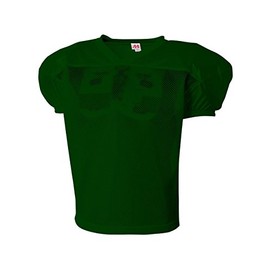 A4 Sportswear Hunter Green Adult Medium Football Drills Practice Jersey
