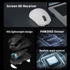 Darmoshark N7 Wireless Gaming Mouse,Tri-Mode 8K/USB-C/Bluetooth,Up to 30000DPI,PAW3950 Optical Sensor