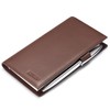 HISCOW Supple Leather Checkbook Cover with Free Divider - Italian